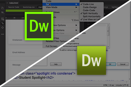 Dreamweaver CC vs CS6
