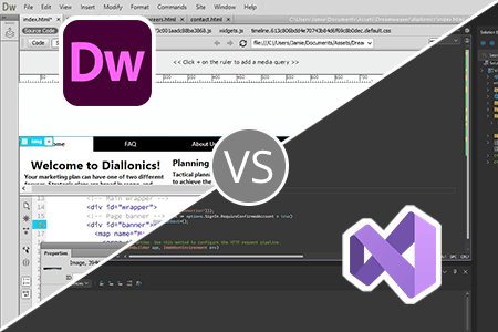 Dreamweaver vs Visual Studio: Which Is NOT for Your Tasks?
