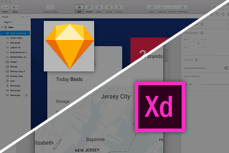Sketch vs Adobe XD