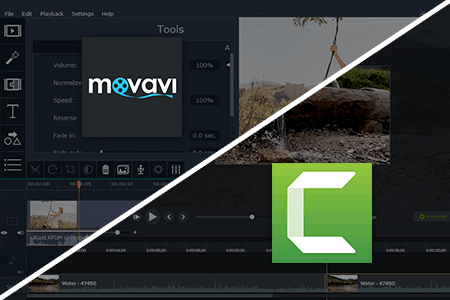 Movavi vs Camtasia