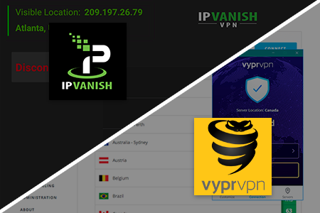 مقارنة بين IPVanish مقابل VyprVPN للحماية عبر الانترنت وزيادة الامان