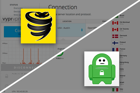 VyprVPN vs Private Internet Access
