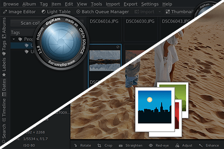 digiKam vs Shotwell