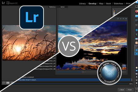 مقارنة بين برنامج digiKam مقابل Lightroom لمونتاج الصور