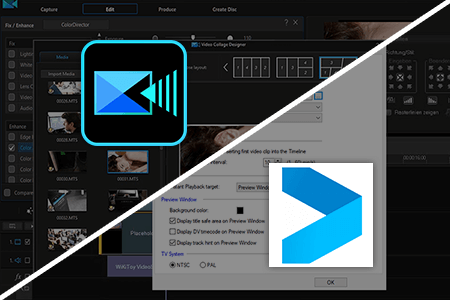 Cyberlink PowerDirector vs Corel VideoStudio 