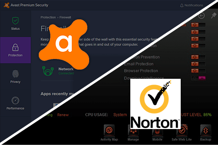 Avast vs Norton