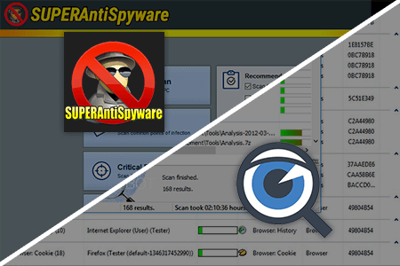 SUPERAntiSpyware vs Spybot
