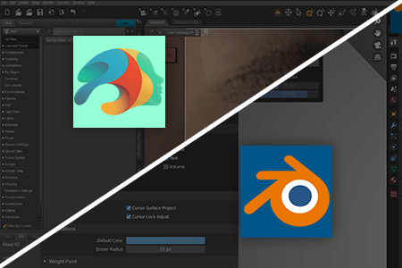 Daz3D vs Blender