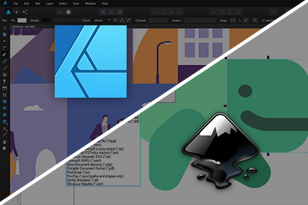 Affinity Designer vs Inkscape