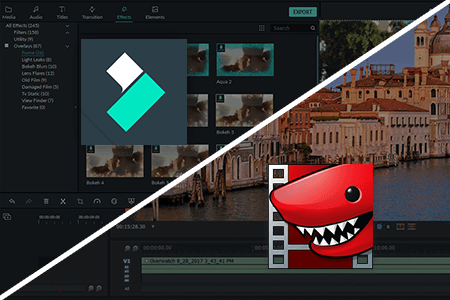 Filmora vs Lightworks 