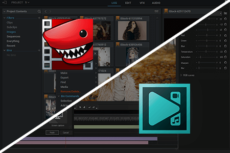 Lightworks vs VSDC 