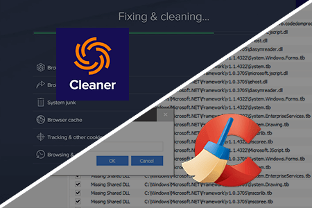 Avast Cleanup vs CCleaner 