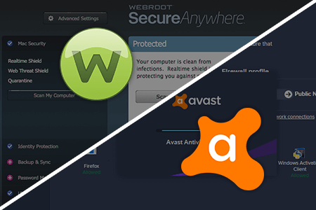 Webroot vs Avast