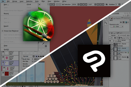 Paint Tool SAI vs Manga Studio