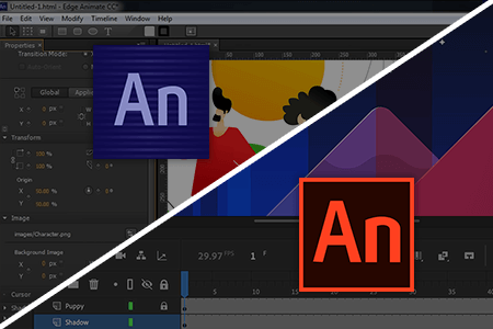 مقارنة بين Adobe Edge Animate مقابل Adobe Animate | الفرق بين Edge Animate و Animate