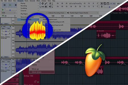 Audacity vs FL Studio