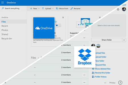 OneDrive vs Dropbox: What Software to Choose