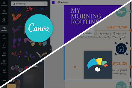 Canva vs Visme