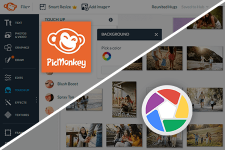 PicMonkey vs Picasa 