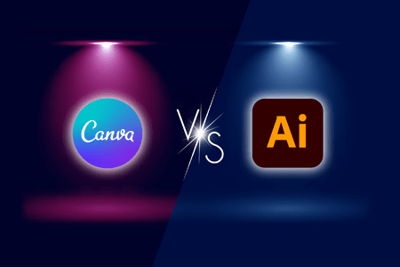 مقارنة بين Canva و Illustrator | الفرق بين Canva و Illustrator