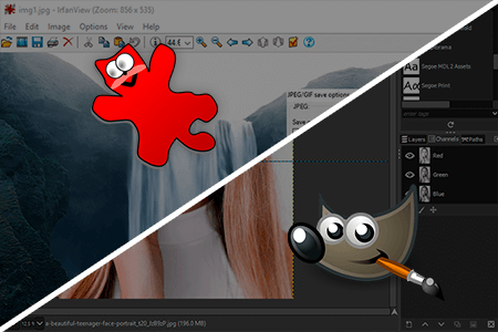 IrfanView vs GIMP