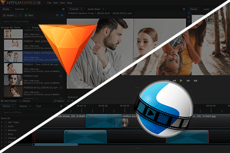 FXhome by Artlist vs OpenShot 