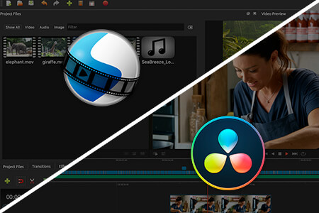 مقارنة بين برنامج OpenShot مقابل DaVinci Resolve لتعديل الفيديو