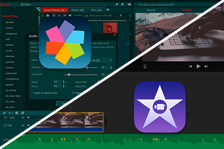 Pinnacle Studio Pro vs iMovie