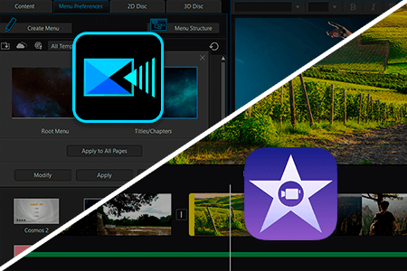 PowerDirector vs iMovie