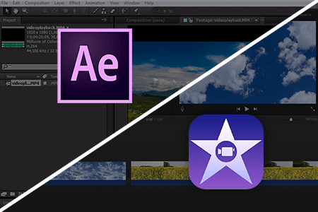 Adobe After Effects vs iMovie