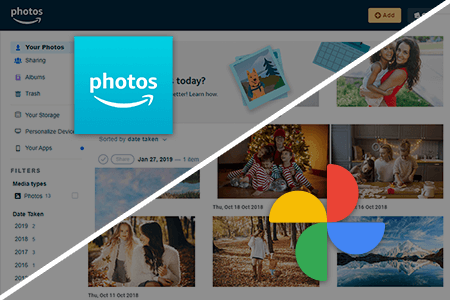 Amazon Photos vs Google Photos