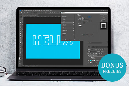 How to Outline Text in Photoshop