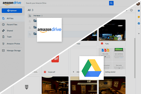 Amazon Drive vs Google Drive: What to Choose