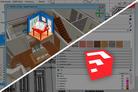 Sweet Home 3D vs SketchUp