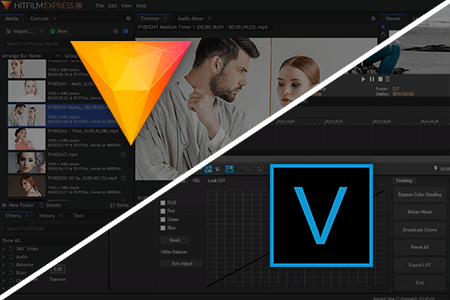 HitFilm vs Vegas Pro