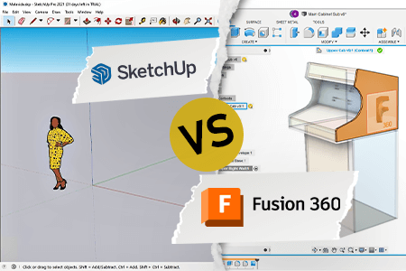 Fusion 360 vs SketchUp
