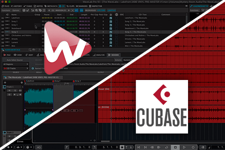 WaveLab vs Cubase