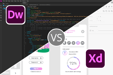 Adobe XD vs Dreamweaver
