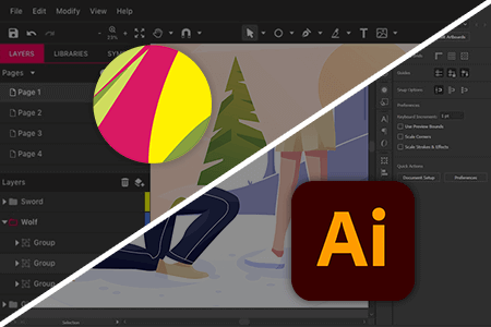 Gravit vs Illustrator