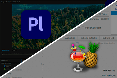 Adobe Prelude vs HandBrake