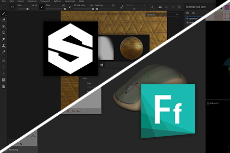 Adobe Substance Painter vs Geomagic Freeform