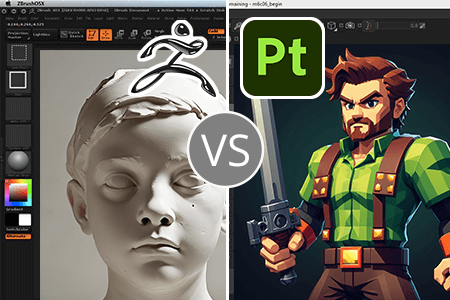 Adobe Substance Painter vs ZBrush
