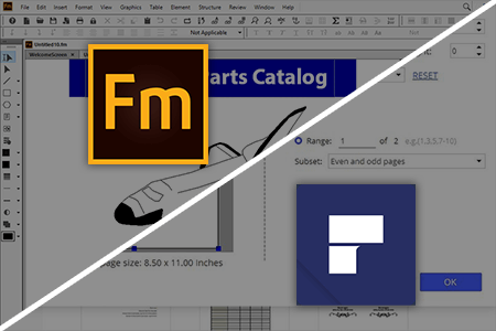 Adobe FrameMaker vs PDFelement