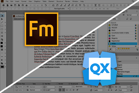 Adobe FrameMaker vs QuarkXPress
