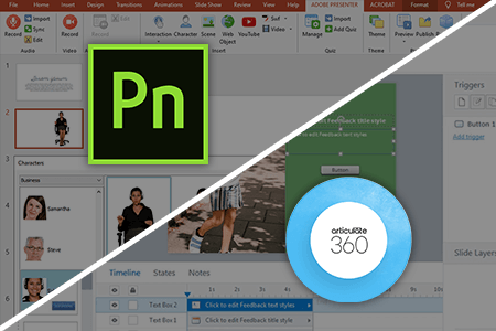 Adobe Presenter vs Articulate 360