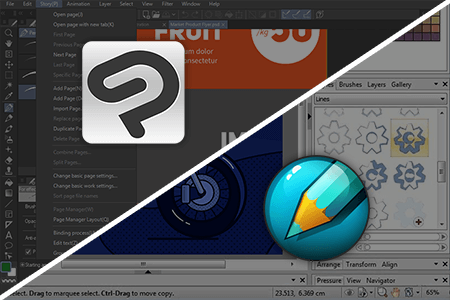 Clip Studio Paint vs DrawPlus
