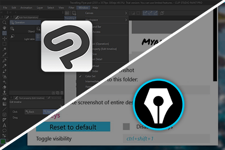 Clip Studio Paint vs Epic Pen
