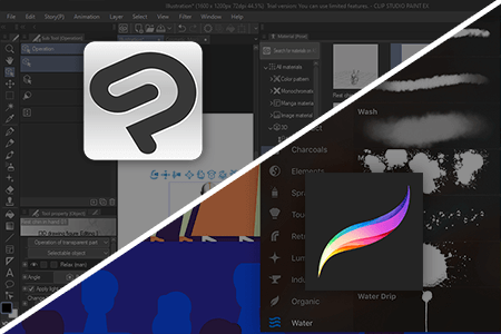 Clip Studio Paint vs ProCreate