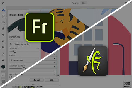 Adobe Fresco vs ArtRage