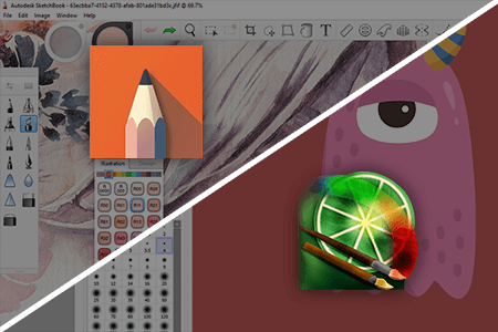 SketchBook vs PaintTool SAI